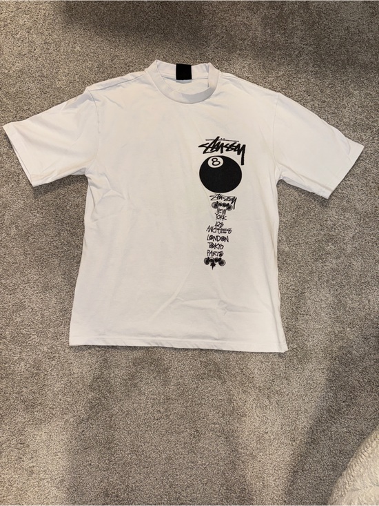 Stussy Other - White Graphic Logo Tee